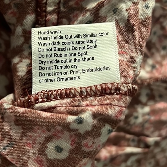 Area Stars, Delilah Floral Long Sleeve Fit & Flare Dress,Excellent Condition,M - Picture 5 of 9